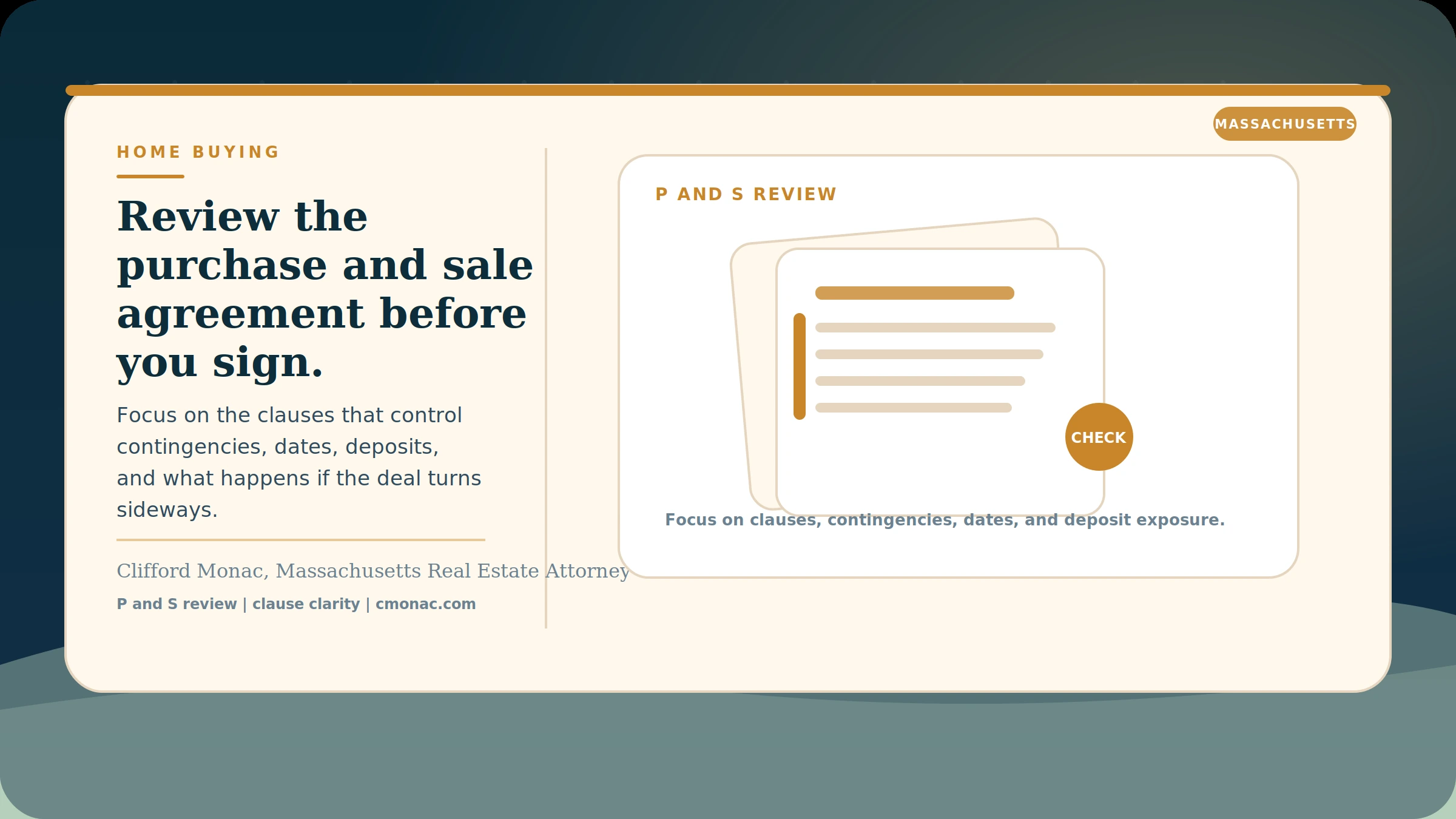 Purchase & Sale Agreements: Clauses Buyers Should Understand visual guide